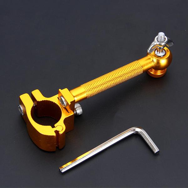 釣りライト 懐中電灯スタンドホルダー 修理用 多用途 アルミ合金 頑丈 釣りマウント 釣りボックス ライトブラケット