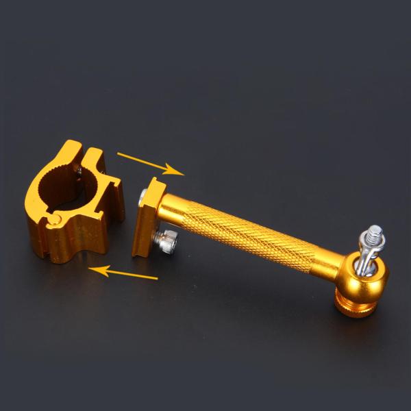 釣りライト 懐中電灯スタンドホルダー 修理用 多用途 アルミ合金 頑丈 釣りマウント 釣りボックス ライトブラケット