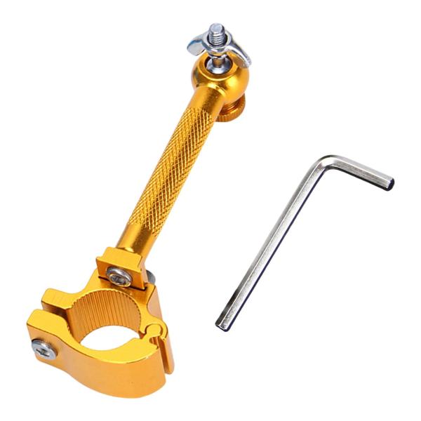 釣りライト 懐中電灯スタンドホルダー 修理用 多用途 アルミ合金 頑丈 釣りマウント 釣りボックス ライトブラケット