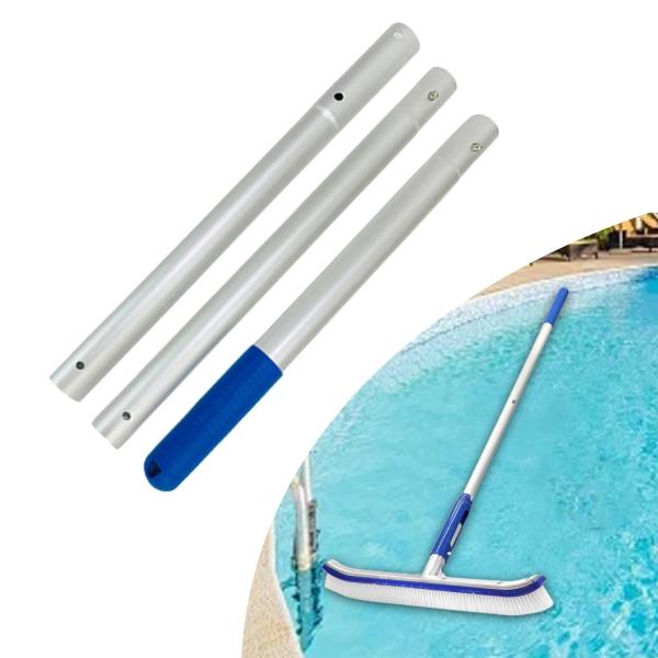 スイミングプール清掃ポール 調節可能 ユニバーサル 交換部品 プールメンテナンスアクセサリー スプライス延長ロッド