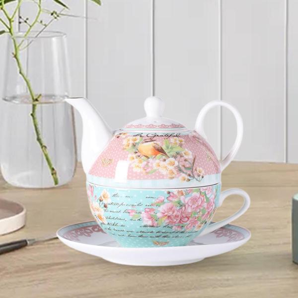 磁器ティーポットカップセットコーヒーポットエレガント耐熱再利用可能スタイリッシュ中国ティーポットティーケトルポ家庭用