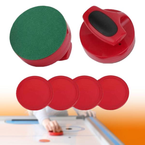 エアホッケープッシャーとパック、ゴールハンドルプッシャー、交換用94mm、パックストライカー、備品、誕生日用エアホッケーパドル