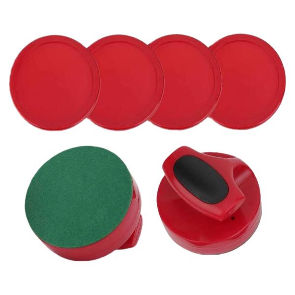 エアホッケープッシャーとパック、ゴールハンドルプッシャー、交換用94mm、パックストライカー、備品、誕生日用エアホッケーパドル