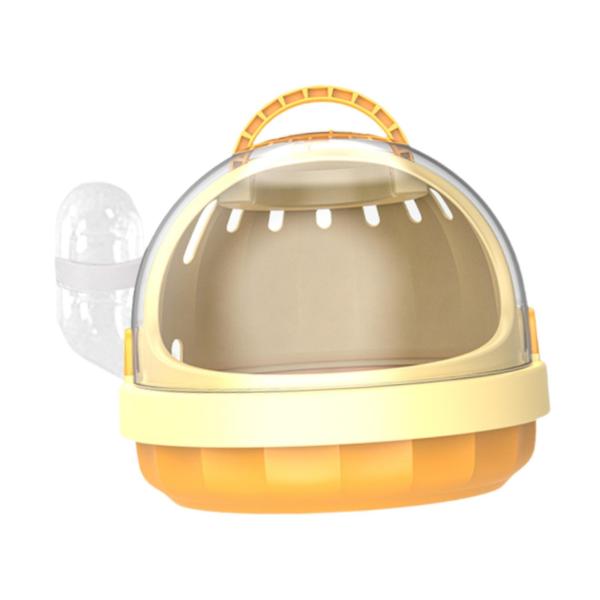 ハムスターキャリーケース ケージ ハムスターアクセサリー 通気性 ポータブル 小動物キャリーケージ ペット外出ケージ リス フェレット用