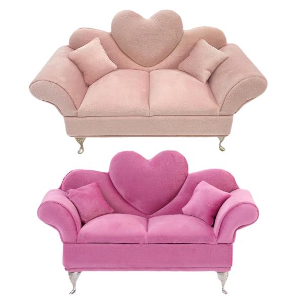 1/6 ソファー カウチ ジュエリー ボックス 女の子 女性用 ジュエリー ボックス 12インチ ドール アクセサリー用