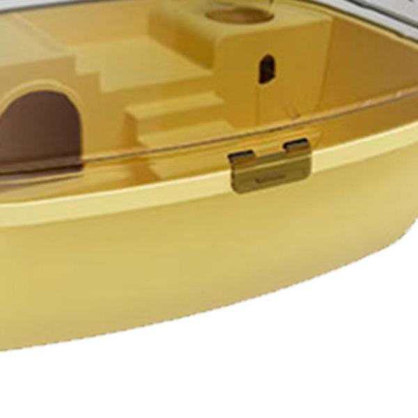 大型ハムスターケージハウス 換気 マウス モルモット 運動 遊びハウス ハリネズミ ラット ハムスター 生息地 開閉式トップ クリア