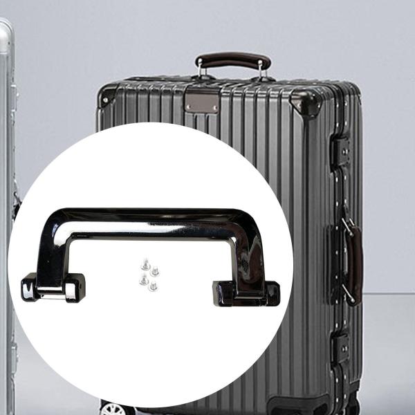 スーツケース プルハンドルグリップ、荷物ハンドル交換部品修理荷物プル、キャリーケース用ネジ付き、引き出しロッド