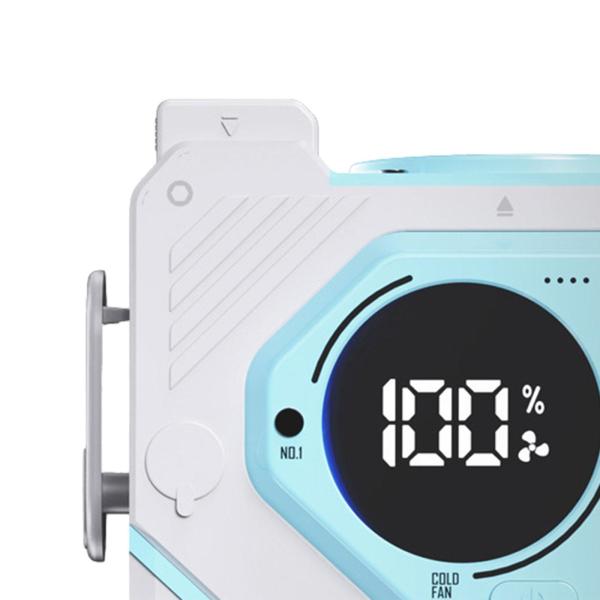 ウエストファン 多機能 急速冷却 充電式 ハンドヘルド 冷却ファン ウエストマウントファン 農場 オフィス 屋外 釣り用