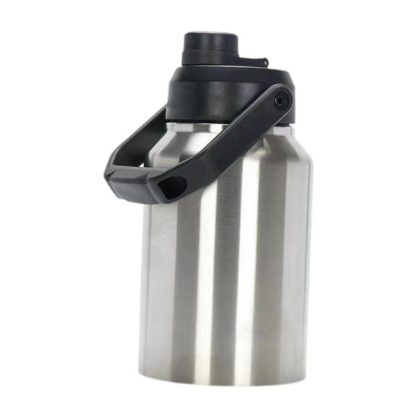 断熱ウォーターボトル 冷たさを保つ 漏れ防止 大容量 広口 アイスバケツ ドリンクボトル スポーツ 旅行用