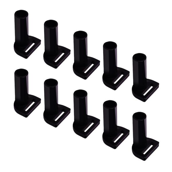 10個 0.5/0.6/0.8cm 折りたたみ傘修理ツールキット 実用的 スタイリッシュ 安定 パラソルアクセサリー 雨の日 ビーチ用交換品