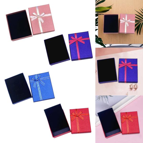 ジュエリーボックス ギフトボックス 多目的小型記念品ボックス 宝箱 ネックレス ブレスレット チャーム イヤリング ペンダント用ジュエリーケース
