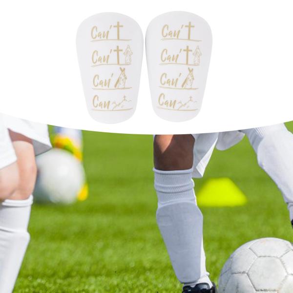 サッカーすね当て すね保護ボード 快適なクッション 軽量 練習用 フットボール すねパッド 子供用 2個セット