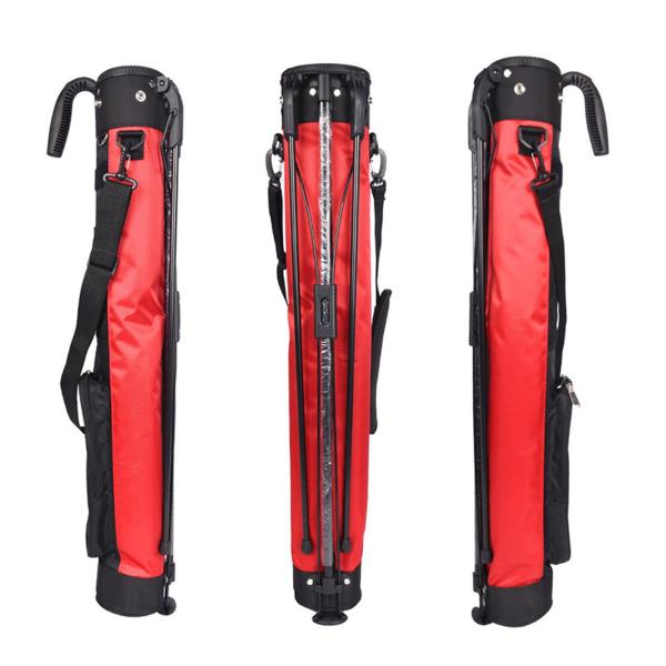 ゴルフクラブキャリーバッグ ゴルフアクセサリー レインフード付き 旅行用プロ仕様キャリーバッグ 防水 メンズ レディース ゴルフスタンドバッグ