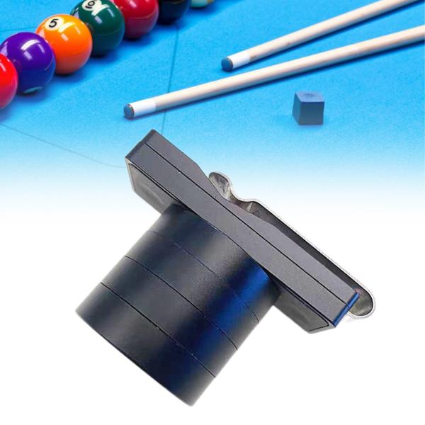 プールチョークホルダー ビリヤードキューチョークホルダー スヌーカースポーツアクセサリー アルミポケットチョーククリップ スヌーカープールチョークキャ