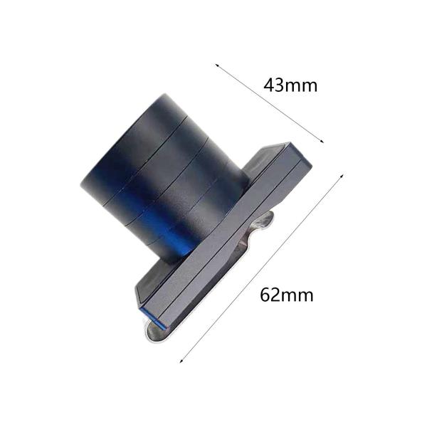 プールチョークホルダー ビリヤードキューチョークホルダー スヌーカースポーツアクセサリー アルミポケットチョーククリップ スヌーカープールチョークキャ