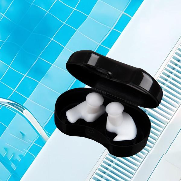 水泳用耳栓 イヤホン 再利用可能 スパイラル 睡眠用 男女兼用 シリコン製耳栓 水中シャワー用耳保護