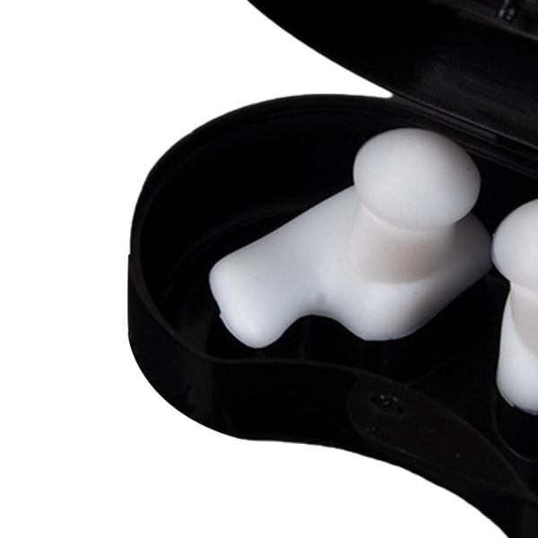 水泳用耳栓 イヤホン 再利用可能 スパイラル 睡眠用 男女兼用 シリコン製耳栓 水中シャワー用耳保護