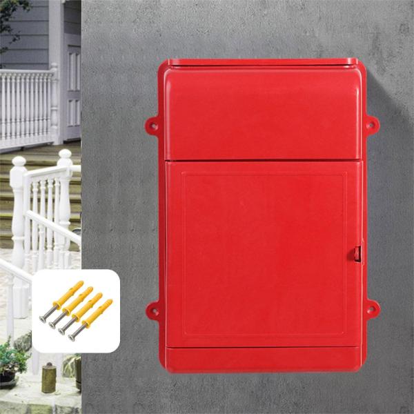 壁掛け式メールボックス 郵便受け レターボックス 封筒、書類、新聞を入れる多目的投票箱 軽量