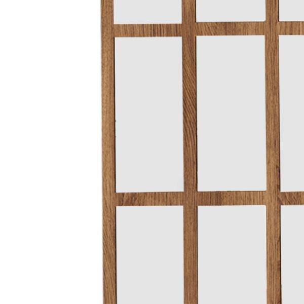 装飾的な壁掛けミラー、実用的でモダンな模造窓壁掛けミラー、農家のバスルーム、リビングルーム用