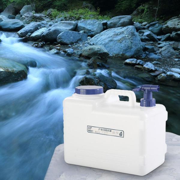 キャンプ用ウォーターボトル ウォータータンク ポータブルハンドル ウォーターキャニスター 水容器 輸送容器 BBQ 緊急釣り用