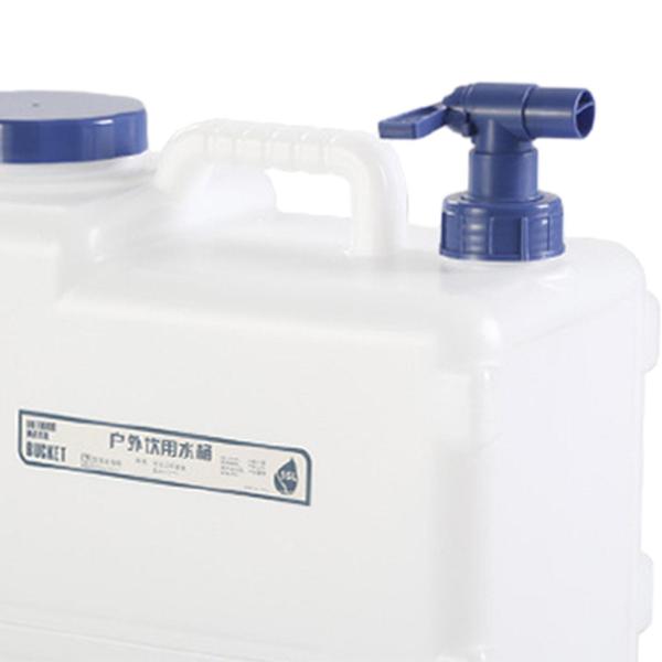 キャンプ用ウォーターボトル ウォータータンク ポータブルハンドル ウォーターキャニスター 水容器 輸送容器 BBQ 緊急釣り用