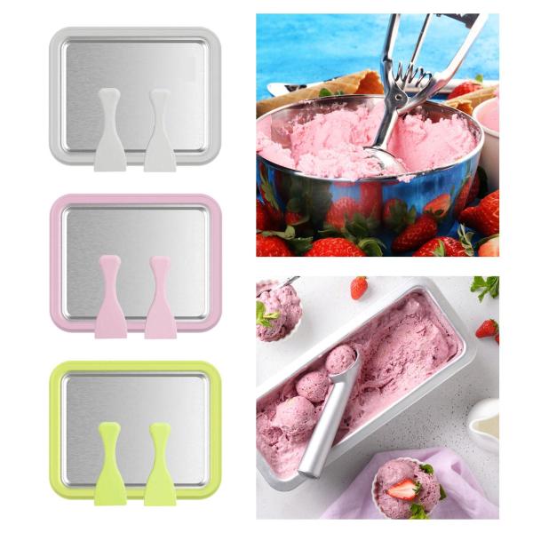 ロール製氷機 揚げ氷トレイ ポータブルコールドパンプレート クッキー、ソフトクリーム、フローズンヨーグルトサンドイッチ用揚げヨーグルトマシン