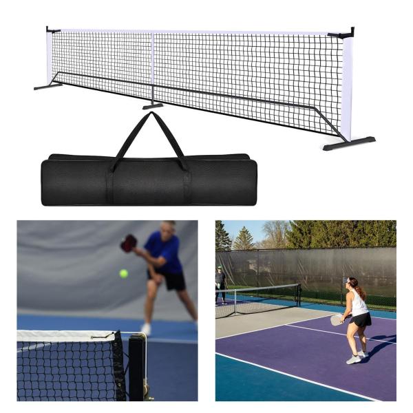 ポータブル ピックルボール ネット システム ネット 22 フィート 取り外し可能 バドミントン ネット ピックルボール ネット ゲーム ドライブウェ