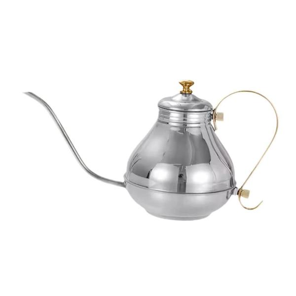 ドリップポット グースネック コーヒーケトル 1.5L オイルウォーターティーメーカー コーヒーティーポット ホテル 屋内 屋外 エンターテイメント 