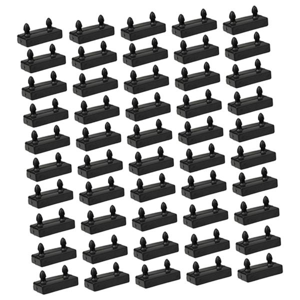 ベッドスラットカバー 50枚 ベッドスラットホルダーキャップ ホテルアクセサリー スラットブラケットカバーコネクタ ダブルベッド シングルベッド用