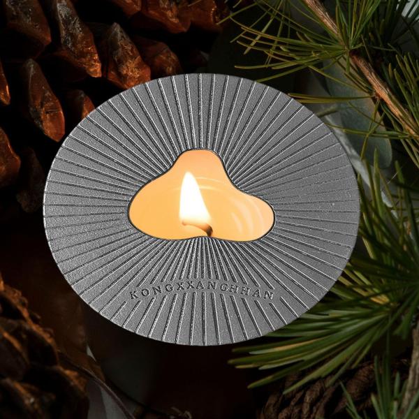 キャンドルトッパー シェードスリーブ キャンドルジャートッパー ホームデコレーション ジャーキャンドルが均等に溶けるのを助ける スペースキャンドルトッ