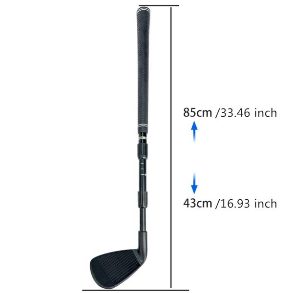 ゴルフチッパークラブ、ゴルフウェッジ、ギフト調節可能なゴルフチッパー、ゴルフチッピング練習クラブ、初心者大人の練習用