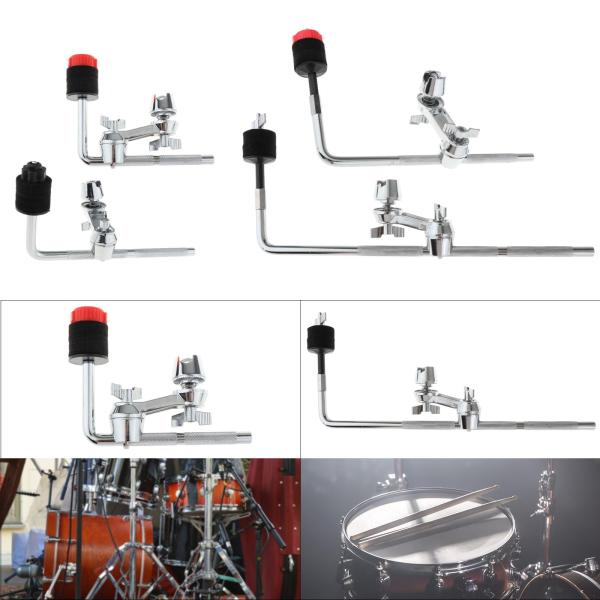 ドラム延長クランプ シンバルクランプホルダー ドラムアクセサリー 取り外し可能なシンバルブームアーム クランプ付き シンバル用アタッチメント