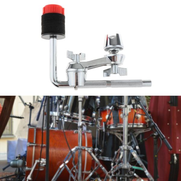 ドラム延長クランプ シンバルクランプホルダー ドラムアクセサリー 取り外し可能なシンバルブームアーム クランプ付き シンバル用アタッチメント