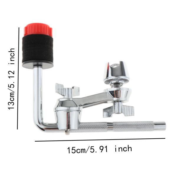 ドラム延長クランプ シンバルクランプホルダー ドラムアクセサリー 取り外し可能なシンバルブームアーム クランプ付き シンバル用アタッチメント