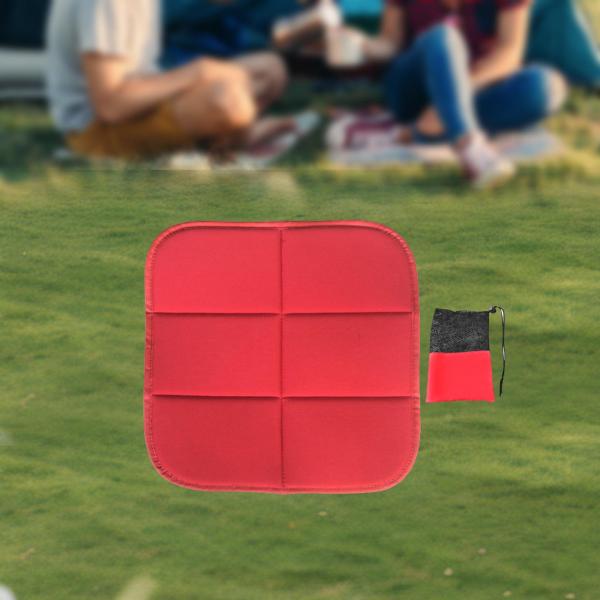 折りたたみ式シートパッドマット ポータブル多目的スタジアムパッド キャリーバッグ付き キャンプ用シートクッション 登山 旅行 ピクニック用