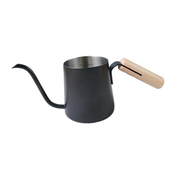 注ぎ口付きケトル コーヒー ティーポット 8.45オンス ノズル 4mm 長い細い注ぎ口 グースネックケトル コーヒーメーカー バリスタギフト ホーム