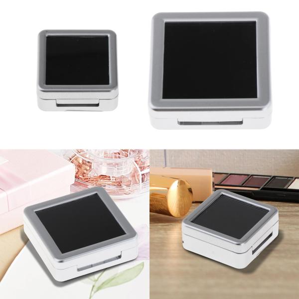 宝石収納ボックス ミニストーンボックス スポンジ入り ジュエリーオーガナイザーホルダー ポータブル宝石ディスプレイケース クリスタル小物用