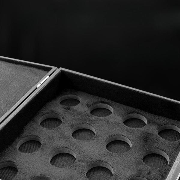 ビリヤードボールボックス ビリヤードボールキャリーケース プロフェッショナル キャリーハンドル付き ボールプールケース プールアクセサリー収納
