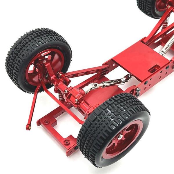 1/12 4WD フレームキット、メタル RC ボディ シャーシ フレーム