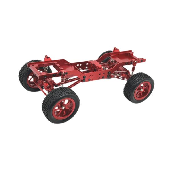 1/12 4WD フレームキット、メタル RC ボディ シャーシ フレーム