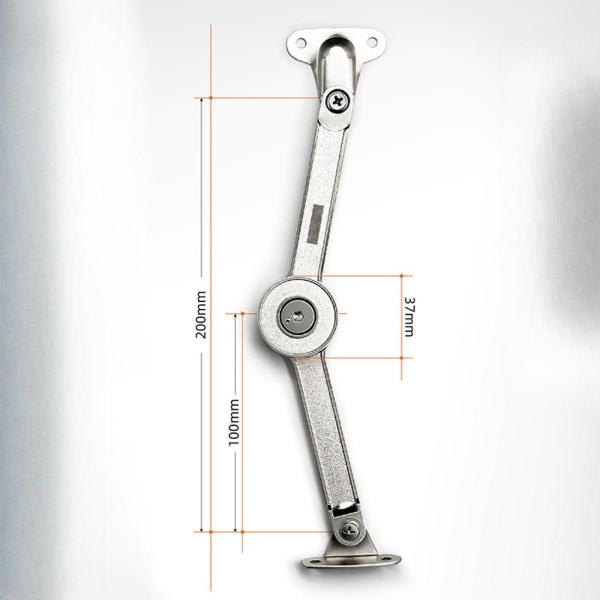 リフトステイサポートヒンジキャビネットドアランダムストップヒンジハードウェアクローゼット収納トランクワードローブおもちゃ箱のスムーズな閉まり