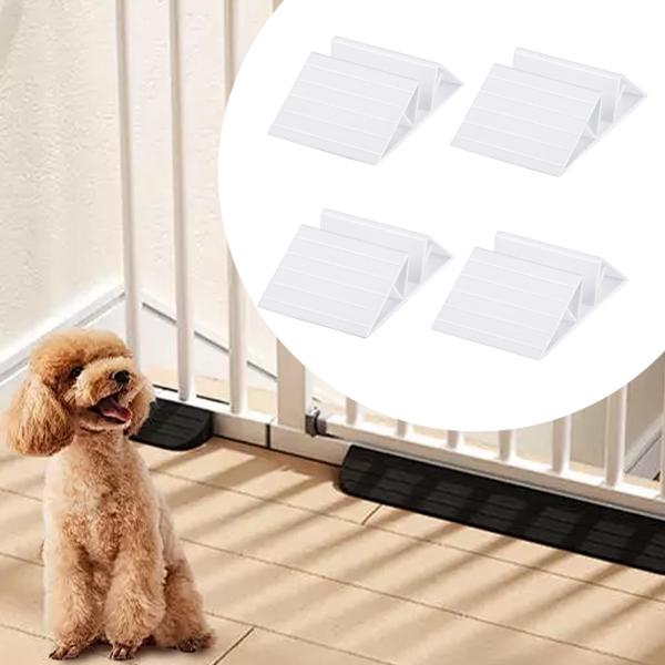 ペットゲートサポートフィート 屋内サポート 滑り止め 使いやすいゲートホルダー 犬用パネル隔離フェンス用補強金具