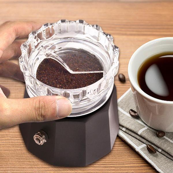 エスプレッソ ドージング ファンネル、コーヒー ドージング リング ユニバーサル コーヒー ディストリビューター レベラー エスプレッソ ツール、実用