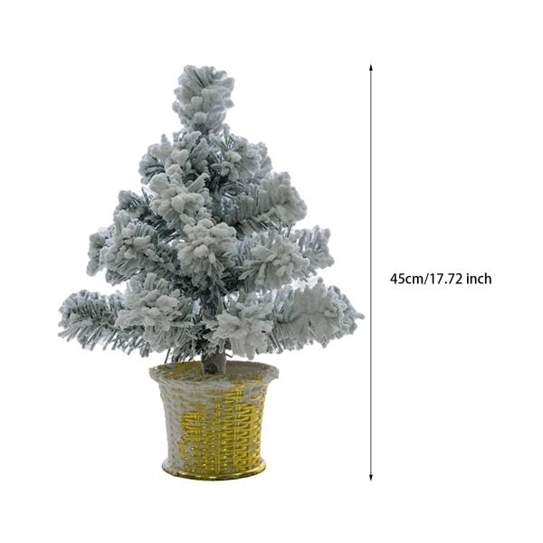 小さな人工クリスマスツリー クリスマス 卓上飾り ホリデーパーティー用品 多目的アクセサリー リアルなPETG素材
