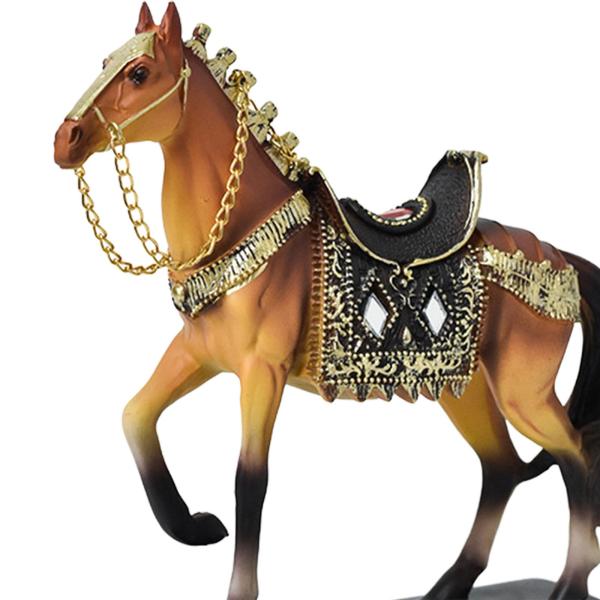 馬の像、馬の飾り、コレクション、クリエイティブな本物そっくりの馬の彫刻、家庭用動物愛好家のテーブル用の馬の置物