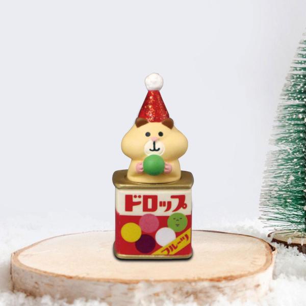 ミニ動物像 クリスマス ミニチュア フィギュア 装飾 小さなテーブルセンターピース クリスマス デコレーション オフィス ホリデー キャビネット用