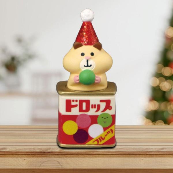 ミニ動物像 クリスマス ミニチュア フィギュア 装飾 小さなテーブルセンターピース クリスマス デコレーション オフィス ホリデー キャビネット用