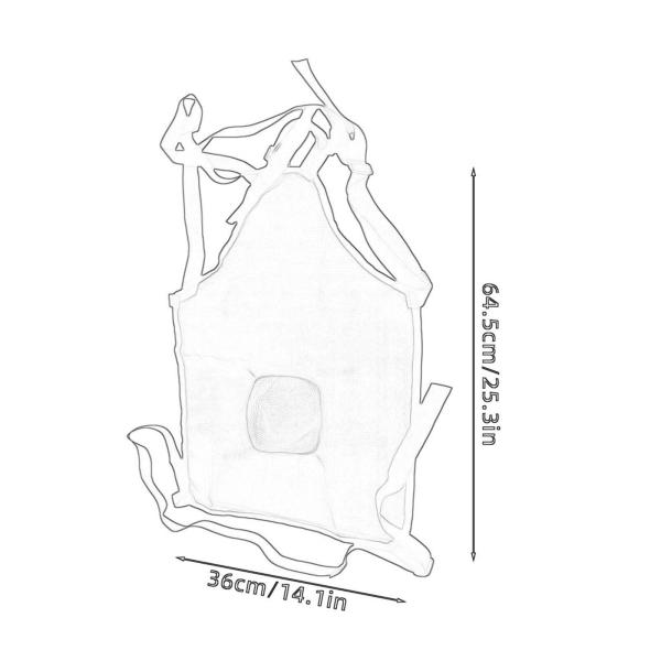 羊の腹カバー メッシュ腹帯 耐摩耗性 通気性 実用的 交配防止カバー 農場馬雌羊用 繁殖防止カバー