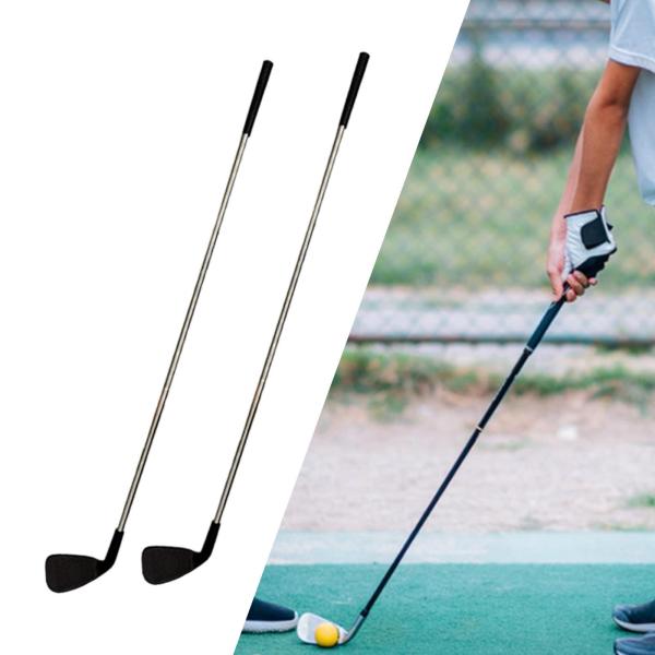 ゴルフチッパークラブ2個、ゴルフチッピング練習クラブ、頑丈、ポータブル、ゴルフチッパーゴルフウェッジ、エクササイズ、スポーツ、初心者用