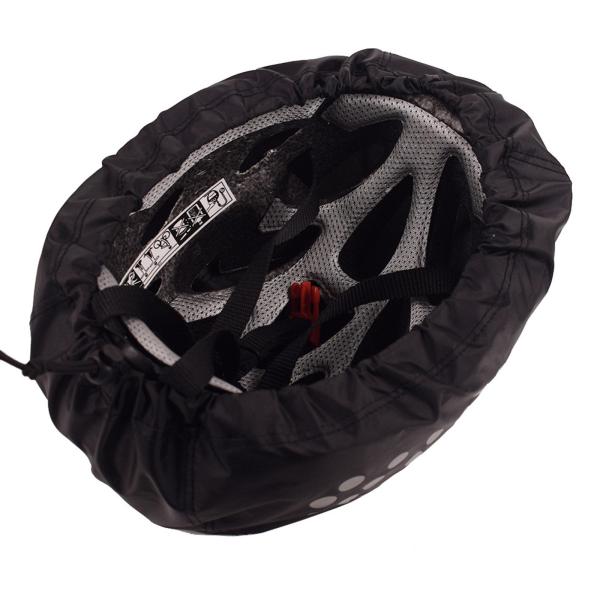 バイクヘルメットカバー 自転車ヘルメットレインカバー 防風 軽量 反射フード スノーカバー オートバイ サイクリング 旅行用